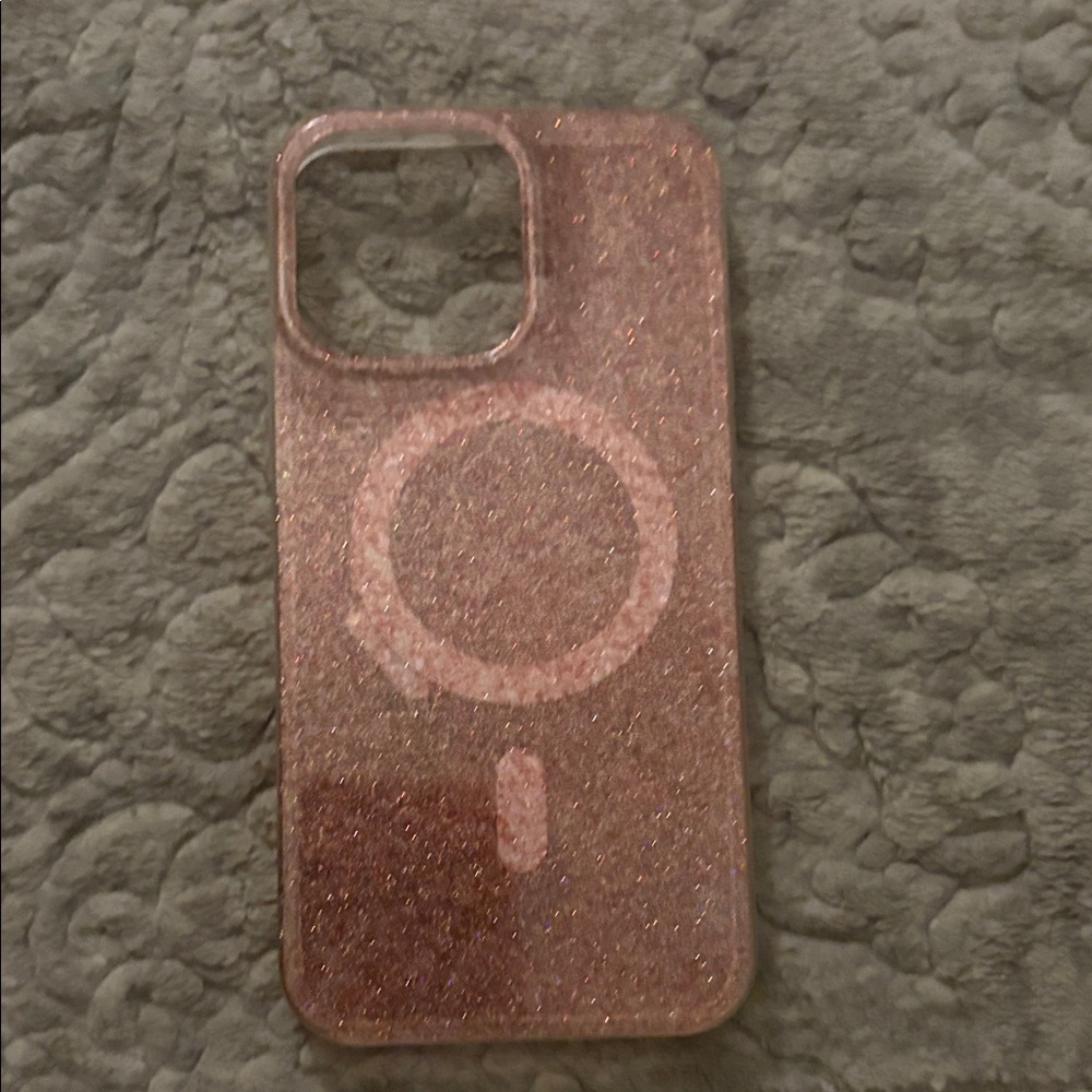 Glittery Pink Phone Case
